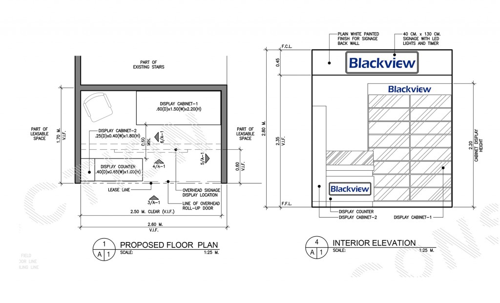plan and elevation